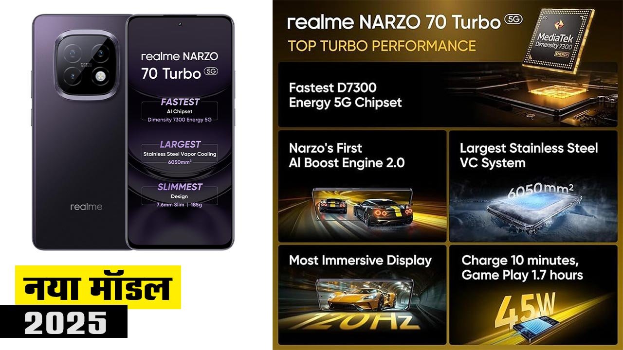 Realme Narzo 70 Turbo 5G